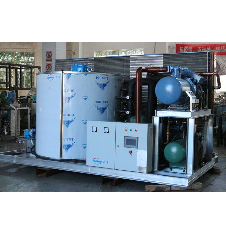 Icema Custom 15T Ice Flake Making Machine factory