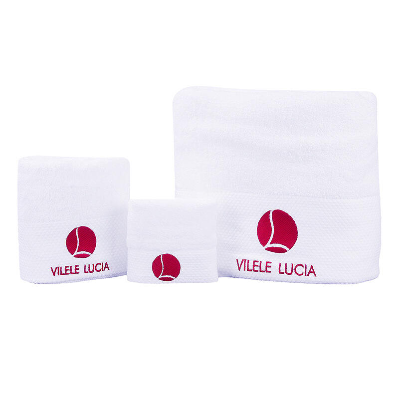 Popular soft hotel white bath hand quirk dry towel logo custom design towels supplier