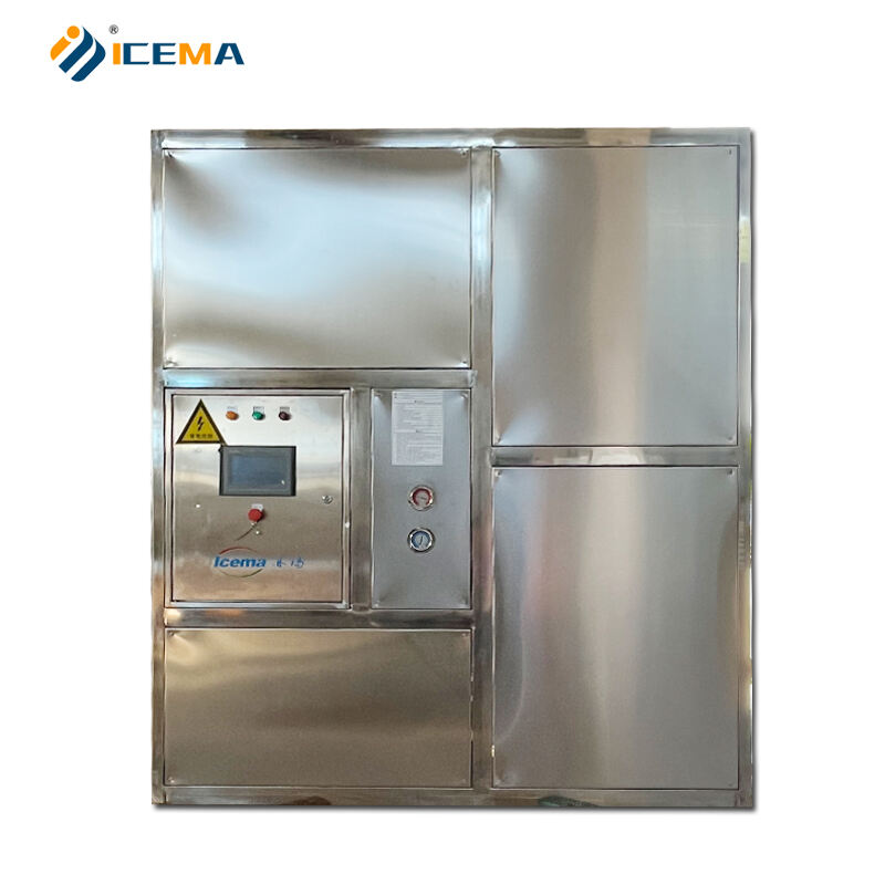 Industrial 3 ton Ice Machine Cube Maker manufacture