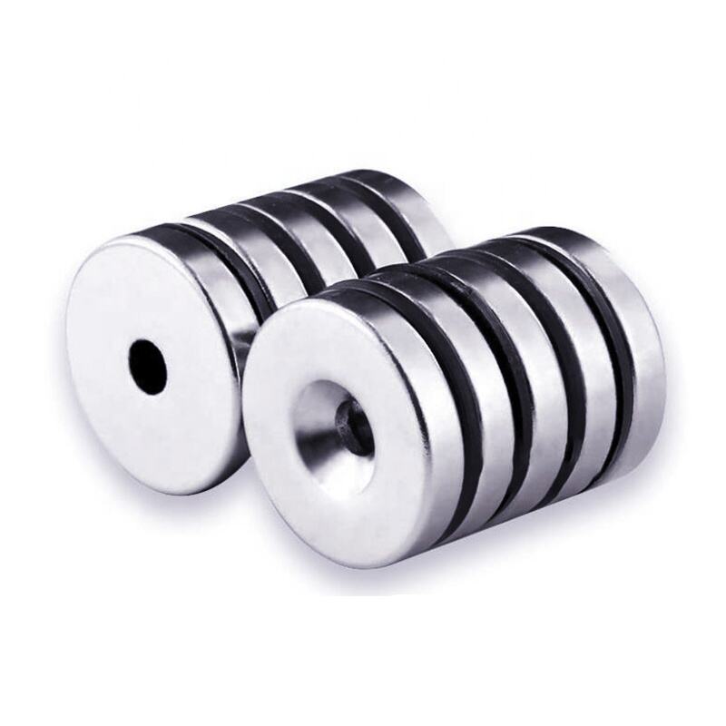 Round Disc Countersunk Screw Neodymium Magnet supplier