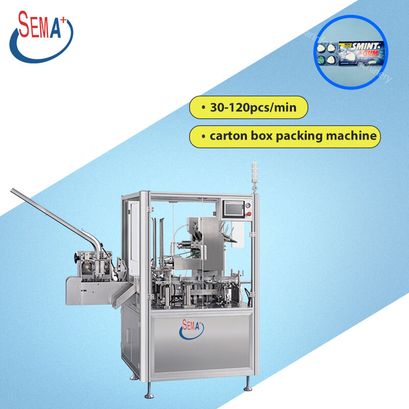 Fully Automatic Cartoner Packaging Machinery Toothpaste Tube Horizontal Small Carton Box Cartoning Packing Machine