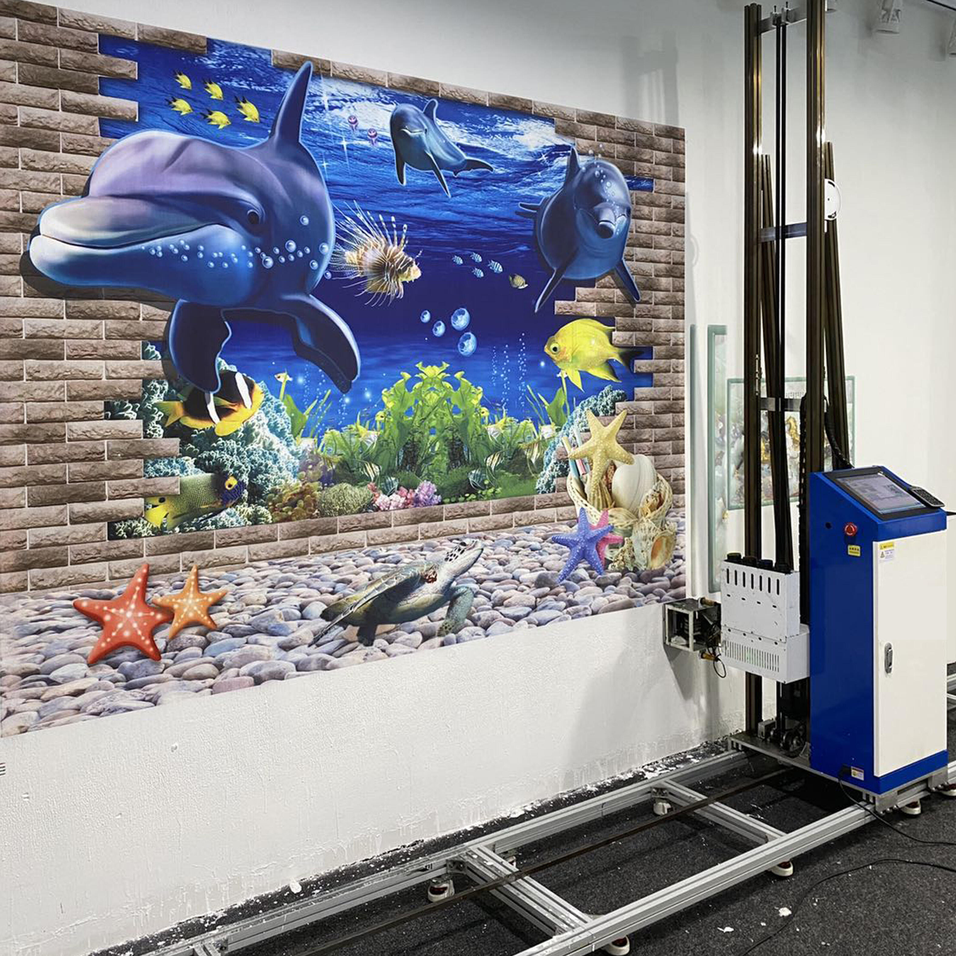 Faith 2023 New Wall Printer Vertical Printer Wall Uv Painting factory