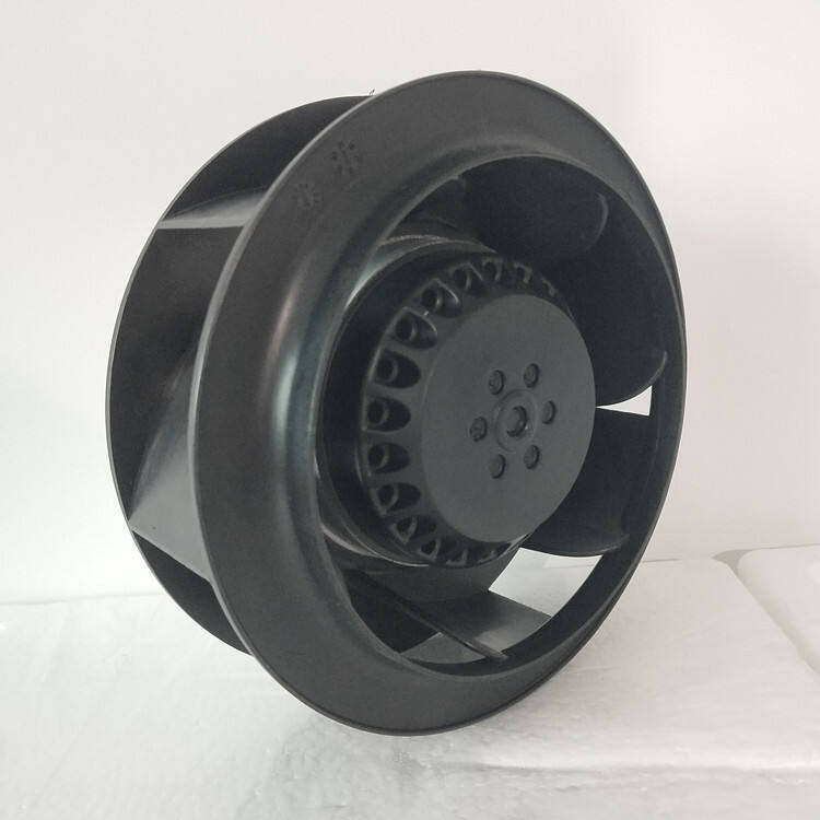 220v AC Industrial High Speed Strong Ventilation Fan 225mm High Speed 2800RPM Backward EC Centrifugal Fans manufacture