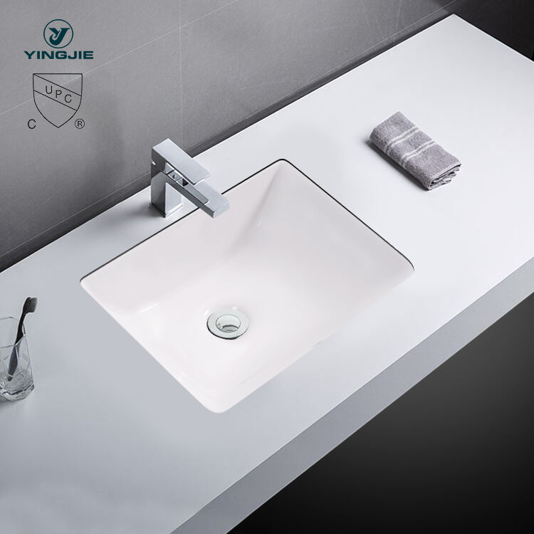 CUPC Wholesale Undermount Basin Ceramic Sanitary Ware Product Bathroom Sinks