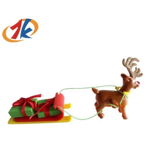 2024 new animal Children's baby toys plastic Christmas deer toys game set promotion gift manufacture