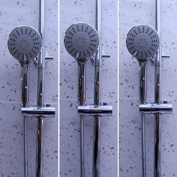 high quality new design wall mounted mixer rainfall spa brass shower set for bathroom supplier