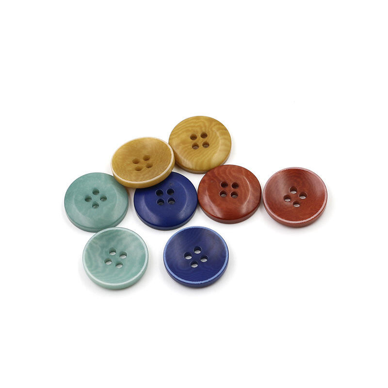 4 holes flatback corozo button for shirt clothing