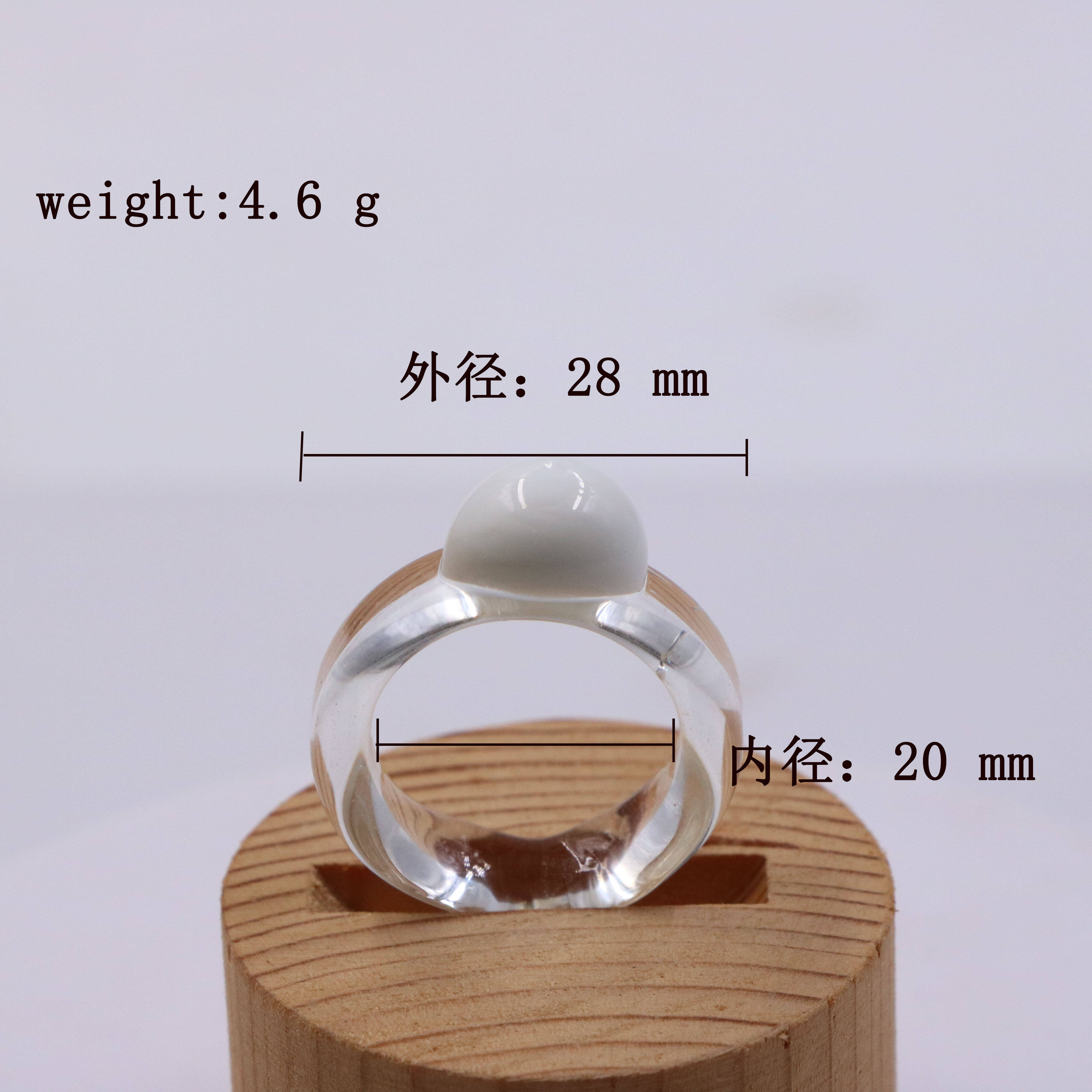 New Arrival custom 28mm Handmade Lampwork Wholesale Murano Glass Ring For Women supplier