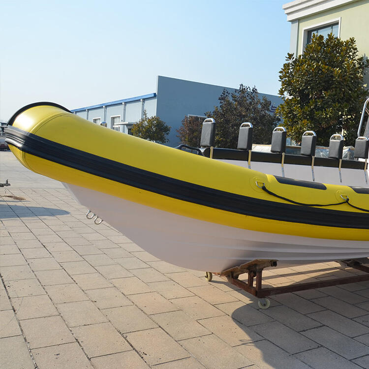 7m Yacht Fiberglass Passengers Boat For 20 Persons Rib-700 With Boat Trailers factory