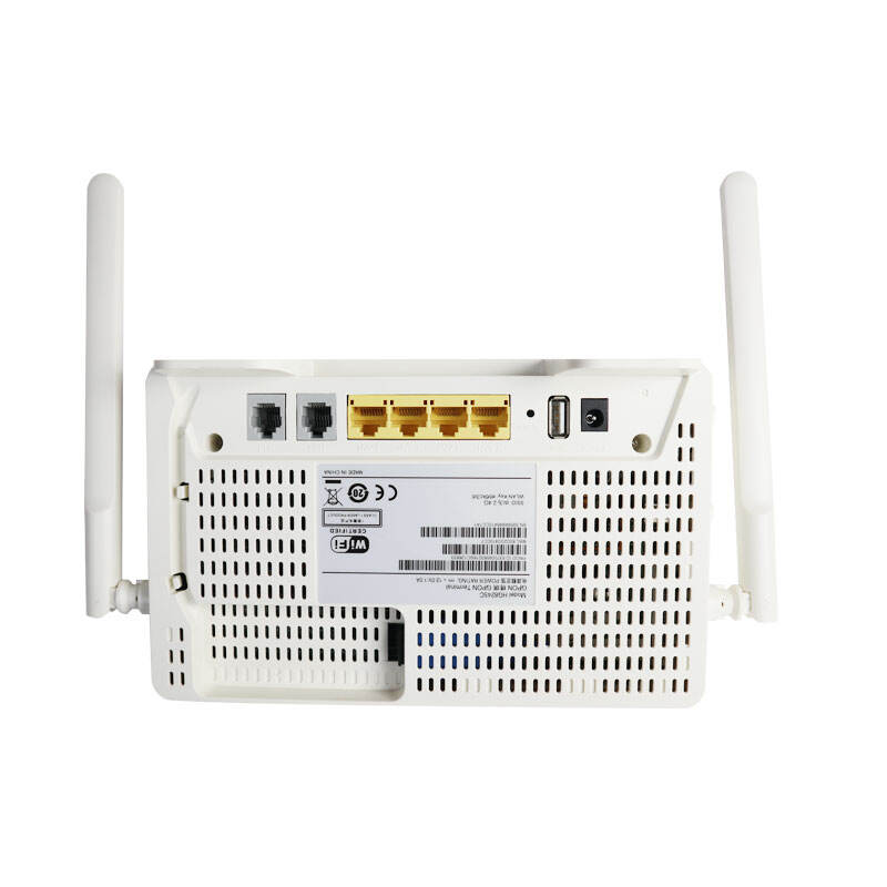 Detalhes externos da antena HG8245C Xpon ONU 2.4G 4FE