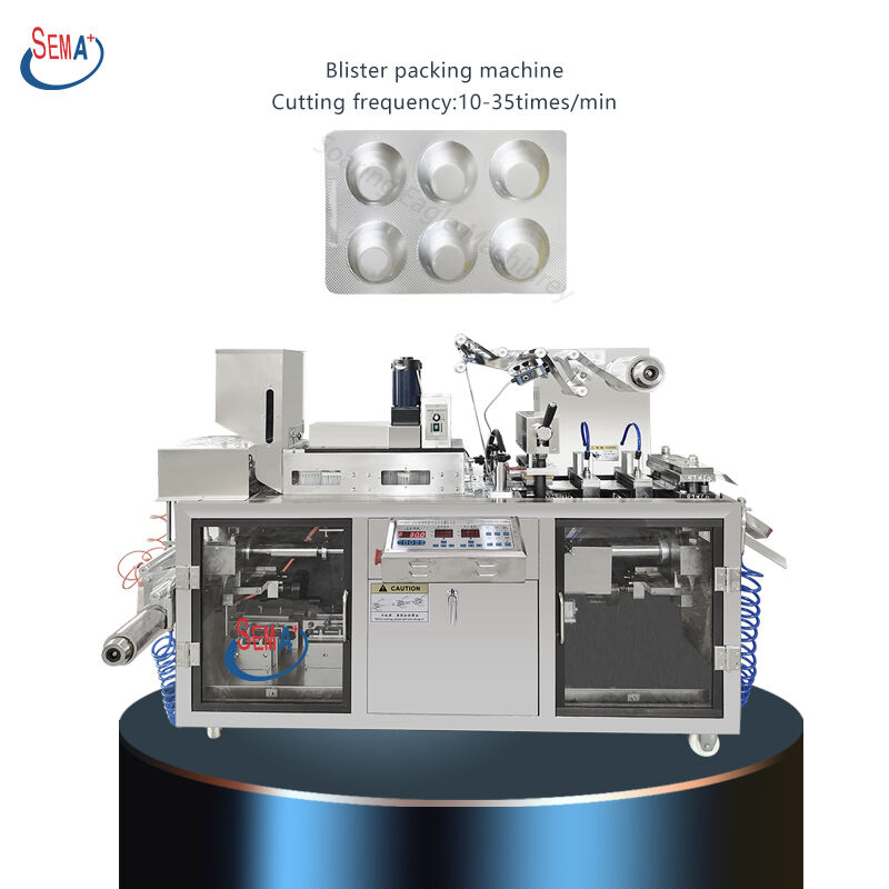 Fully automatic cheap price forming filling sealing tablet blister pack machine