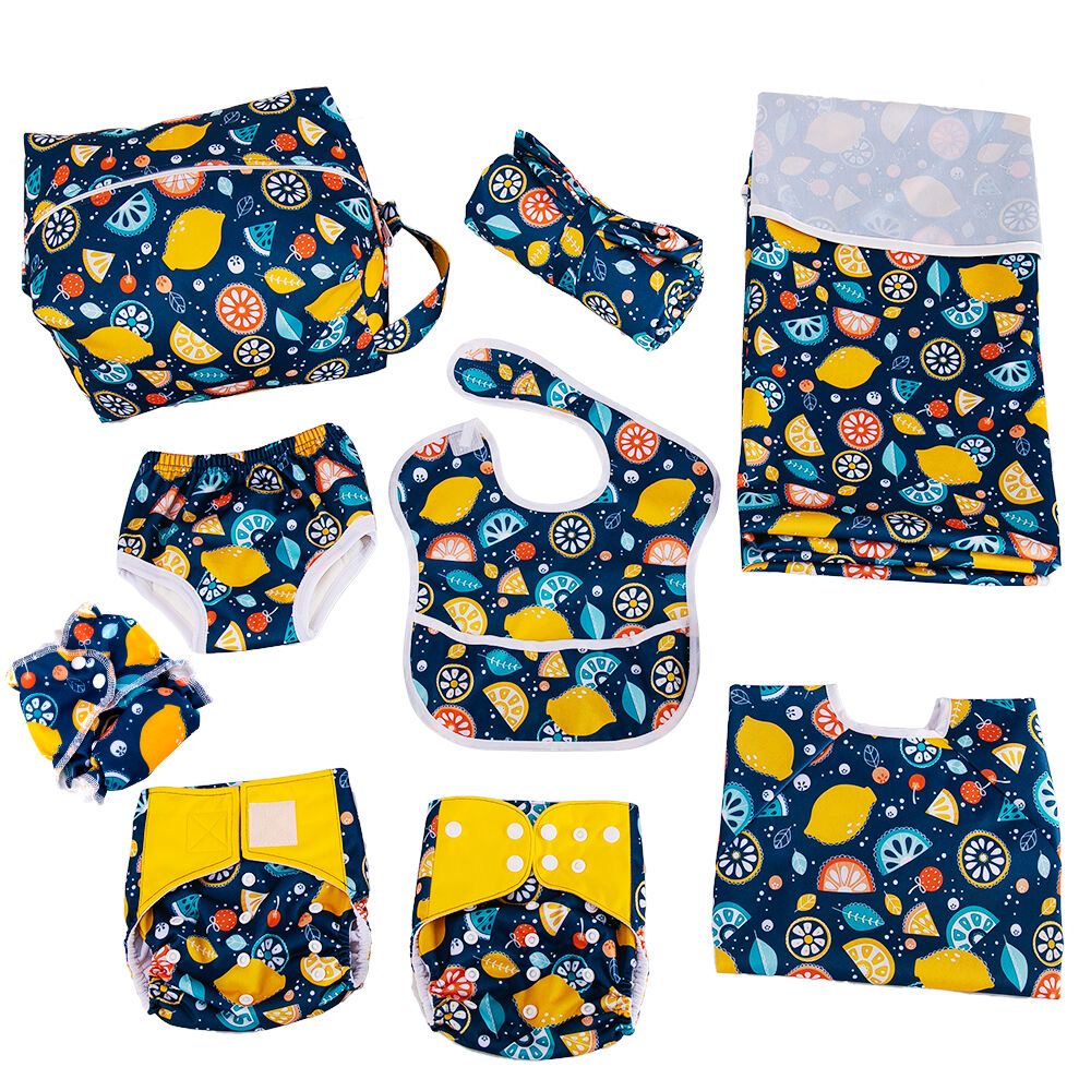 Eco-Friendly Cloth Reusable Baby Washable Diapers baby cloth diapers reusable washable fraldas nappies nappy cloth diaper factory