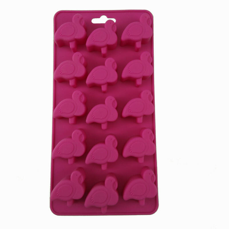 Silicone Ice Tray Pineapple Coconut Tree Flamingo Cactus Silicone Ice Cube Chocolate Mold DIY Baking Mold factory