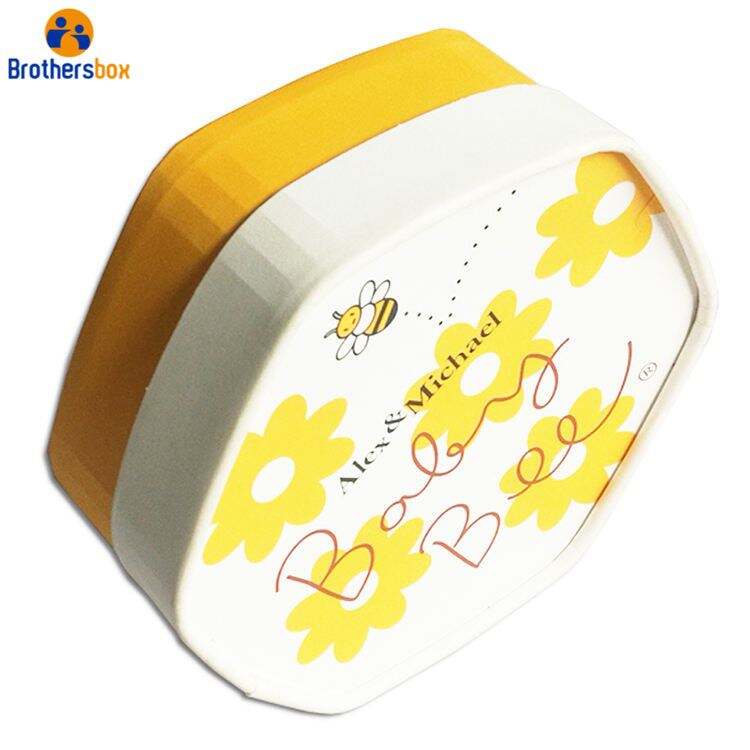Luxury Hexagon Jewelry Box / Hexagon Storage Cardboard Box supplier
