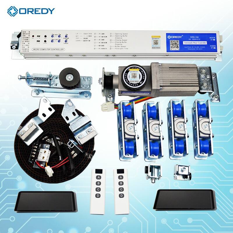 OREDY customizable commercial automatic sliding door image recognition sensor for commercial door factory