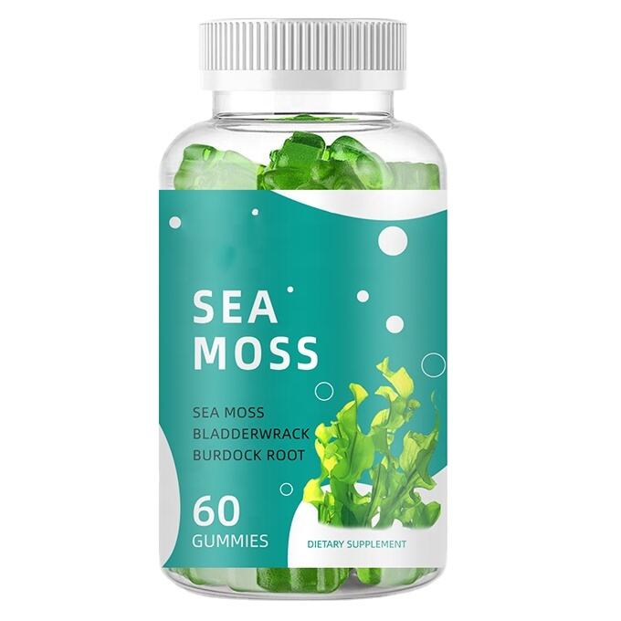 Sea Moss Gummies Organic Burdock Root Gummies Sea Moss And Bladderwrack Gummies Seamoss Raw Supplement manufacture