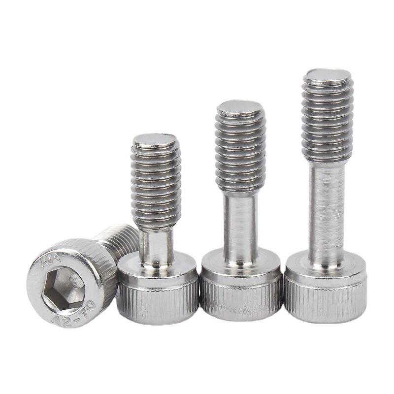 Customized Stainless Steel A2 AISI 303 316 Zinc Plated Steel Hex Socket Head Captive Panel Screws factory