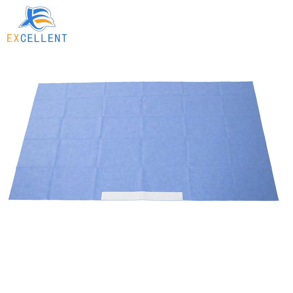 Best selling Medical Surgical Side drapes split drape Utility drape high quality for hospital clinic factory