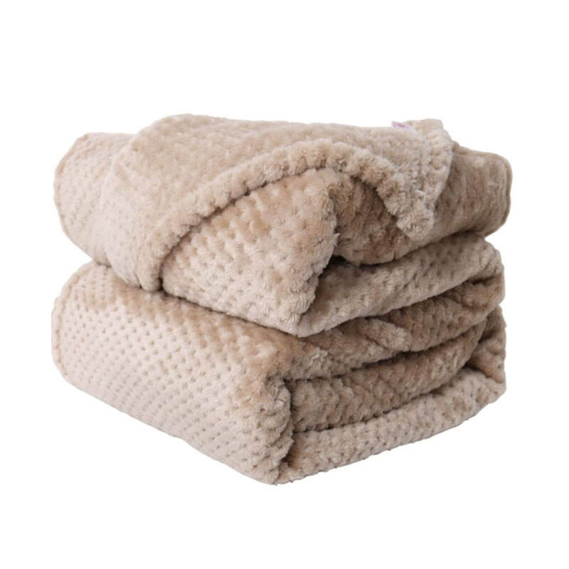 Popcorn Soft Warm Microfiber Blanket