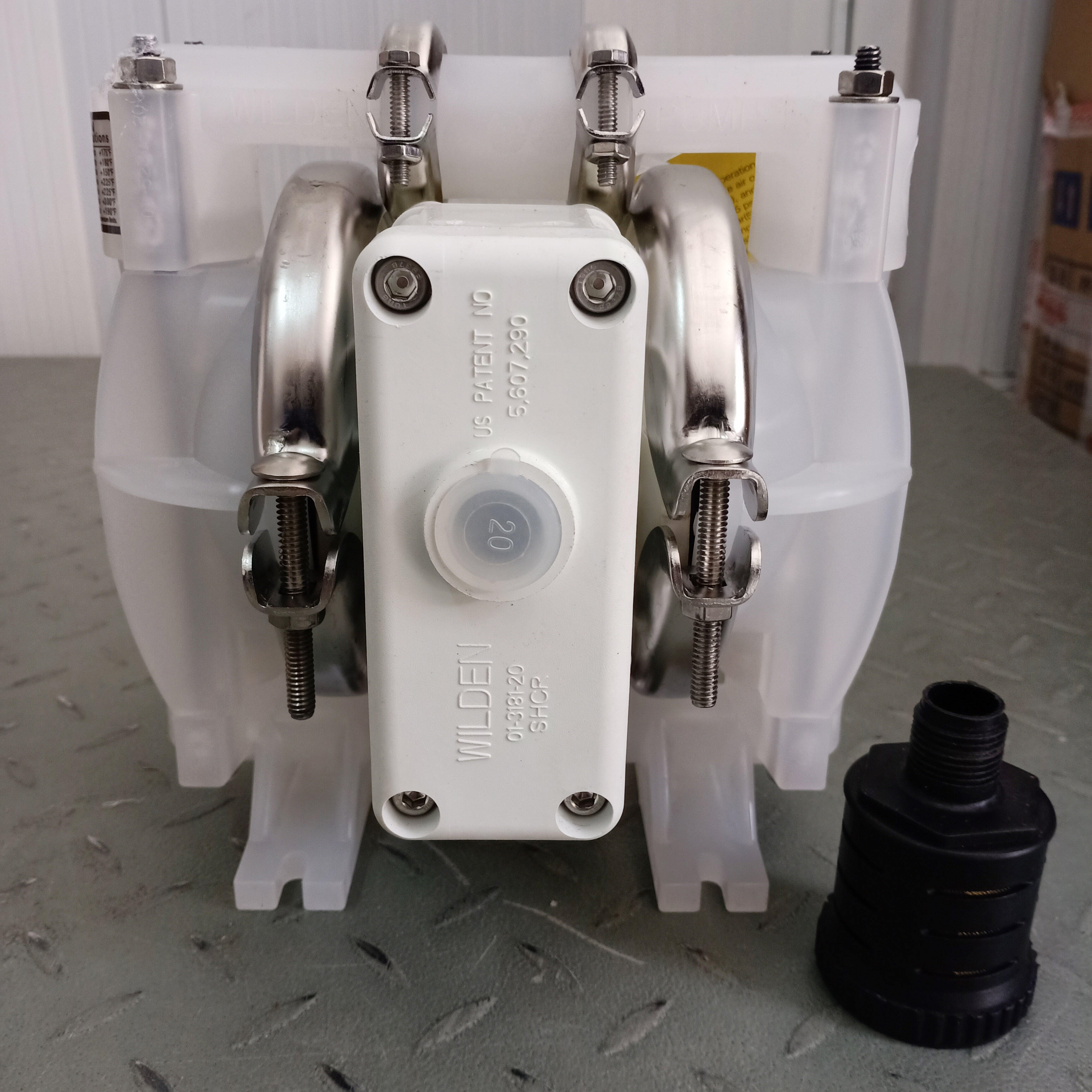 Pneumatic Diaphragm Pump CF P1/PPPPP/TNU/TF/KTV supplier