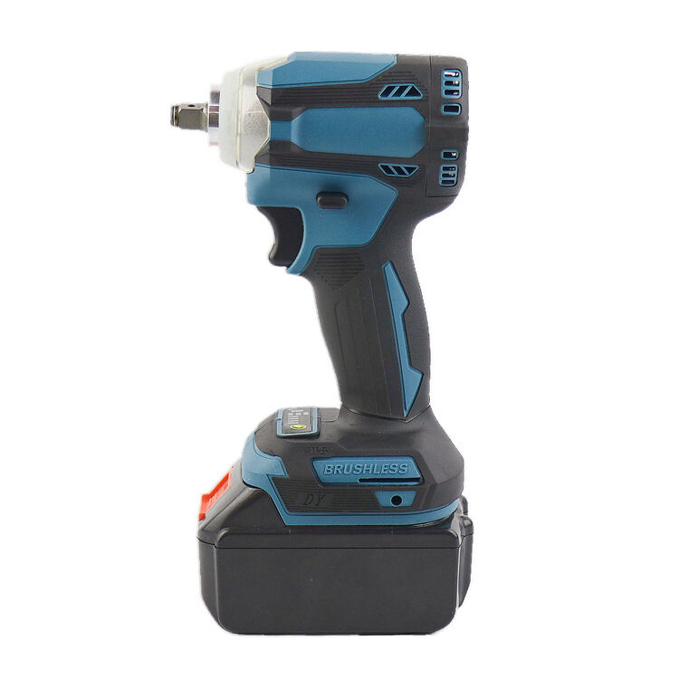 MKT 21V 171Nm 1/2 Cordless Wireless Tools Set Brushless Lithium Battery Power High Torque Screw Spanner Driver Impact Wrench factory