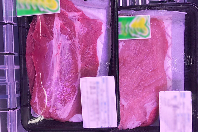 160*80mm Wholesale Food Grade SAP Absorbent Pad Fruit Vegetable Seafood Absorbent Pad for Meat supplier