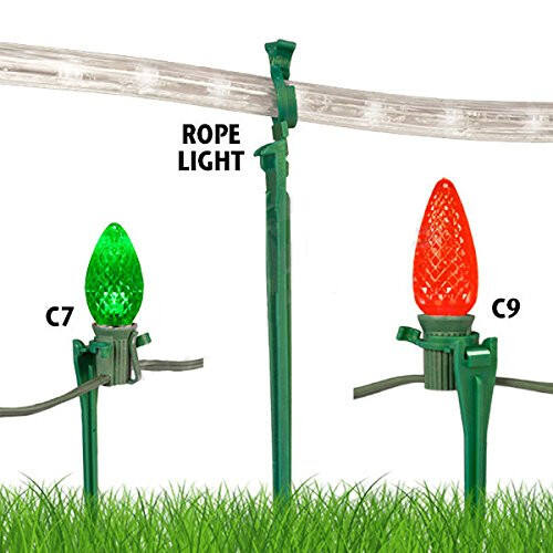 LED Smooth Colored C9 Christmas Light Bulbs for E17 Sockets supplier