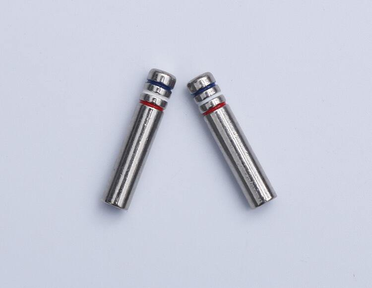 Custom zinc alloy 25mm drawstring aglet end cord tips