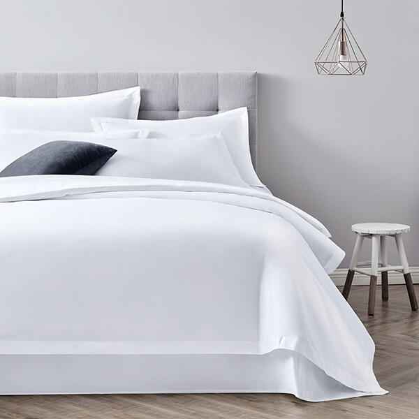 Hotel four-piece hotel linen manufacturers cotton five-star white sateen quilt cover cotton bed sheets beds bedding set