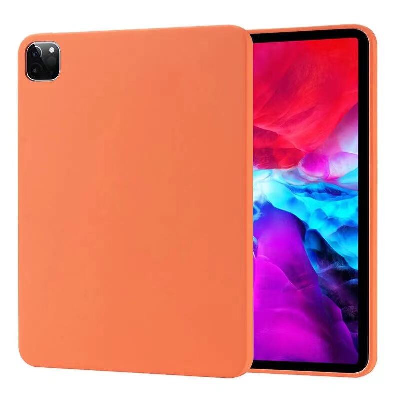 Anti-shock Full Silicone Cover Bright Color Liquid Silicone Cases For iPad 9th 8th 7th Generation Case for iPad 9 8 7 10.2 Case