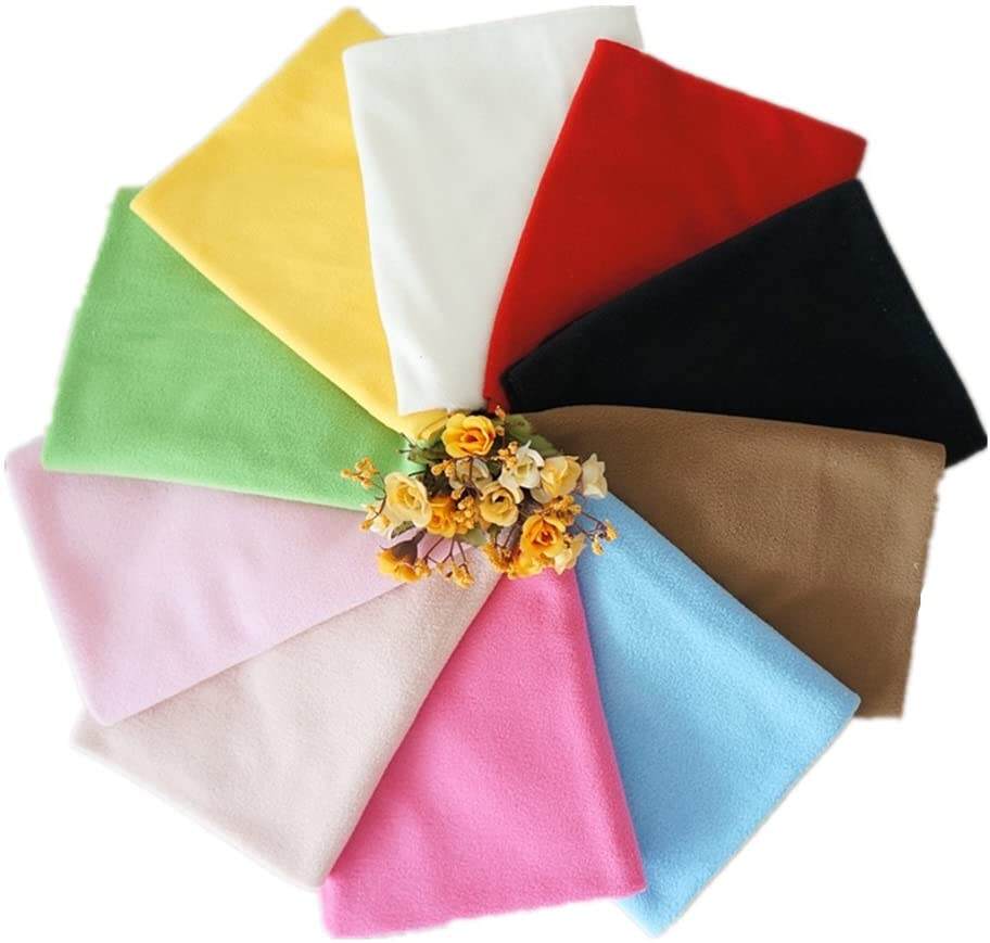 Anti Pilling Poly Spandex Material Velvet Fabric, Super Soft Solid Polar Fleece Fabric For Clothing/ supplier
