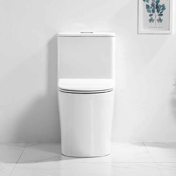 High Quality siphonic sanitary modern One Piece Water Closet Bathroom Wc Ceramic Toilet Bowl details