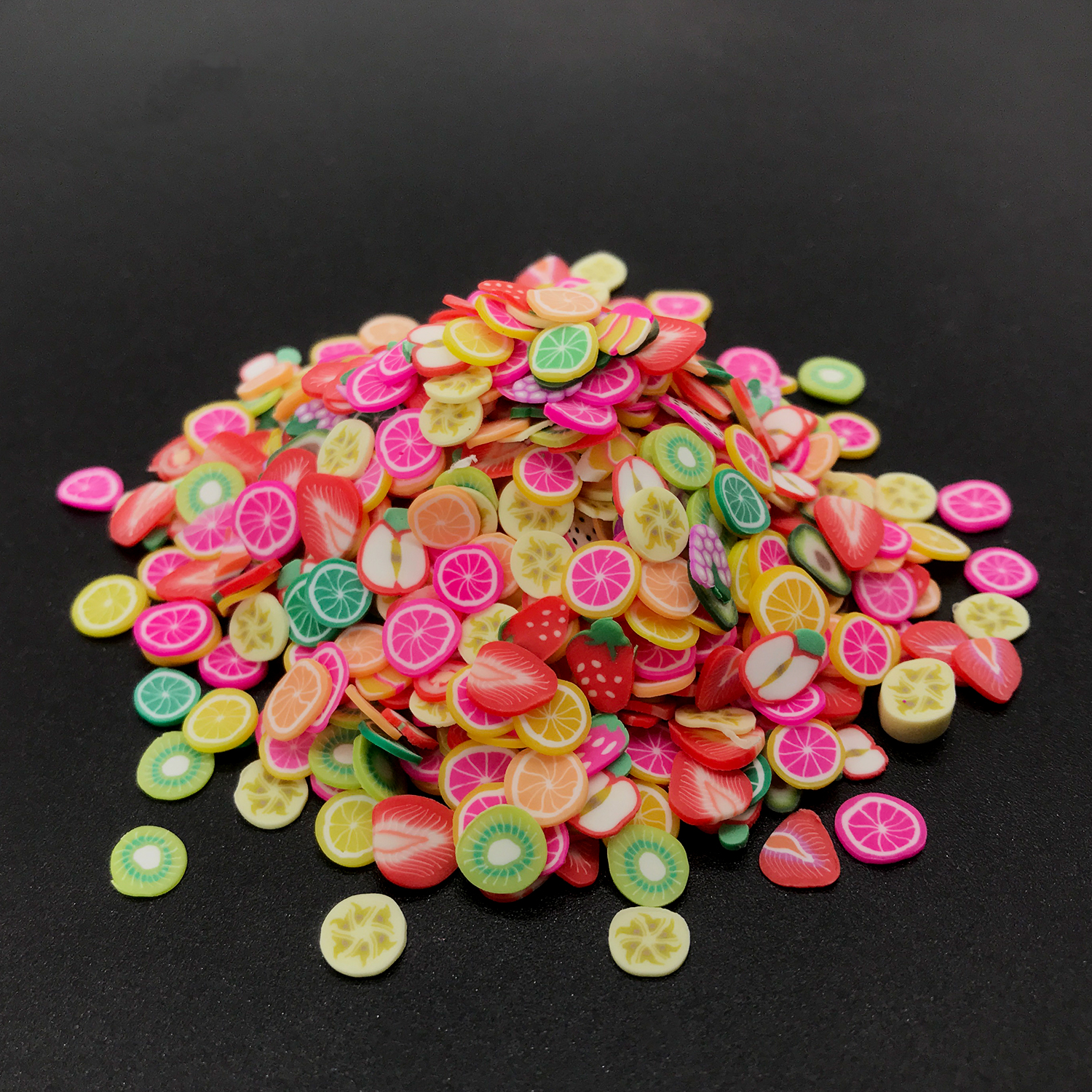 Wholesale sprinkles DIY crafts nail art decoration polymer clay slice