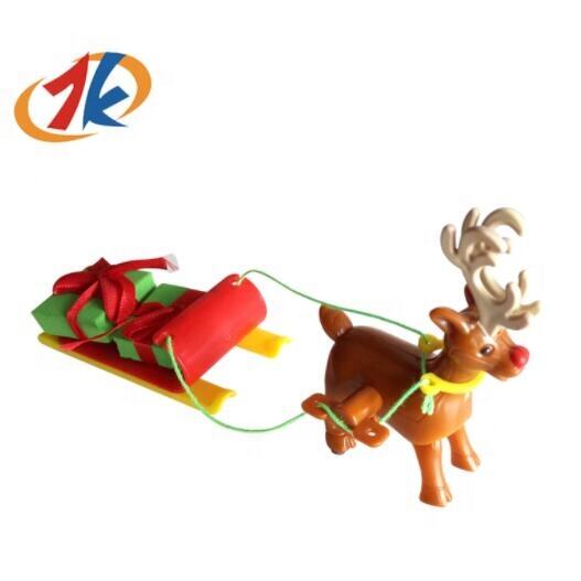 2024 new animal Children's baby toys plastic Christmas deer toys game set promotion gift factory