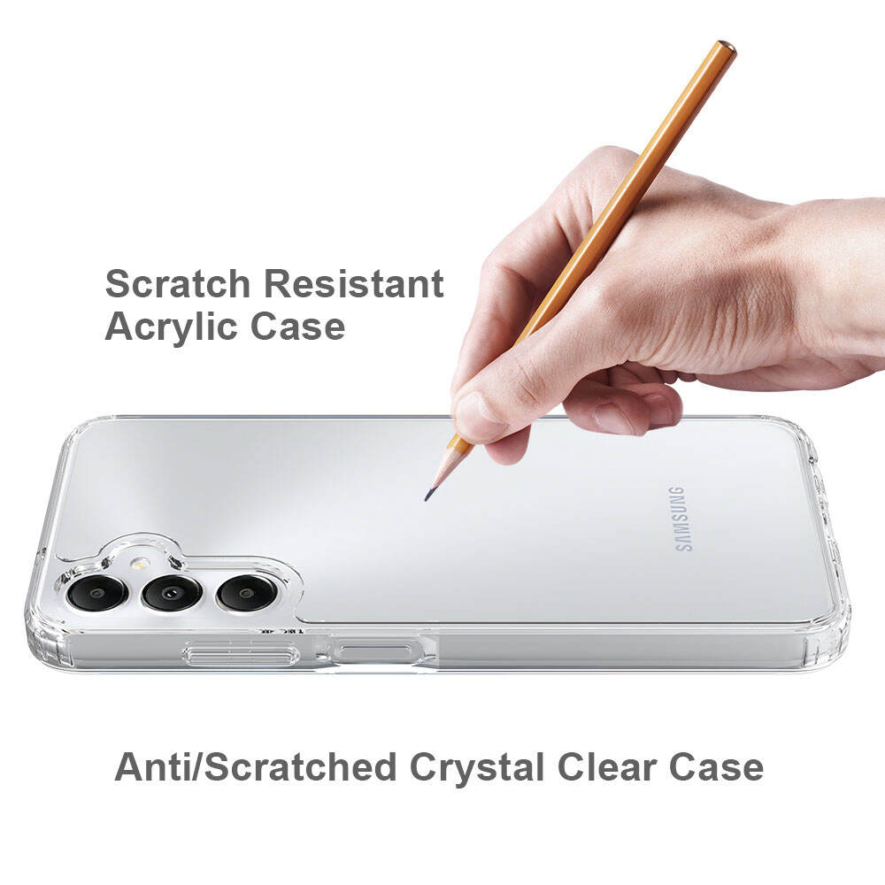 Clear Phone Case For Samsung Galaxy A05S Cases Luxury Design Anti Scratch Tpu Pc Drop Transparent Proof 2 In 1 details