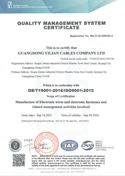 Certificates