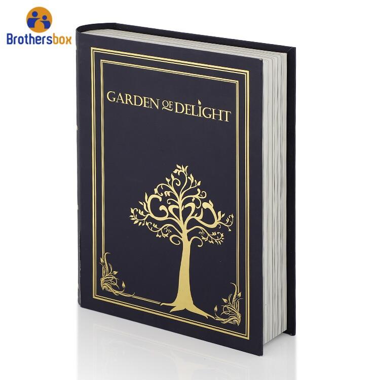 Wholesale Book Shaped Gift Box / Antique Cardboard Faux Book supplier