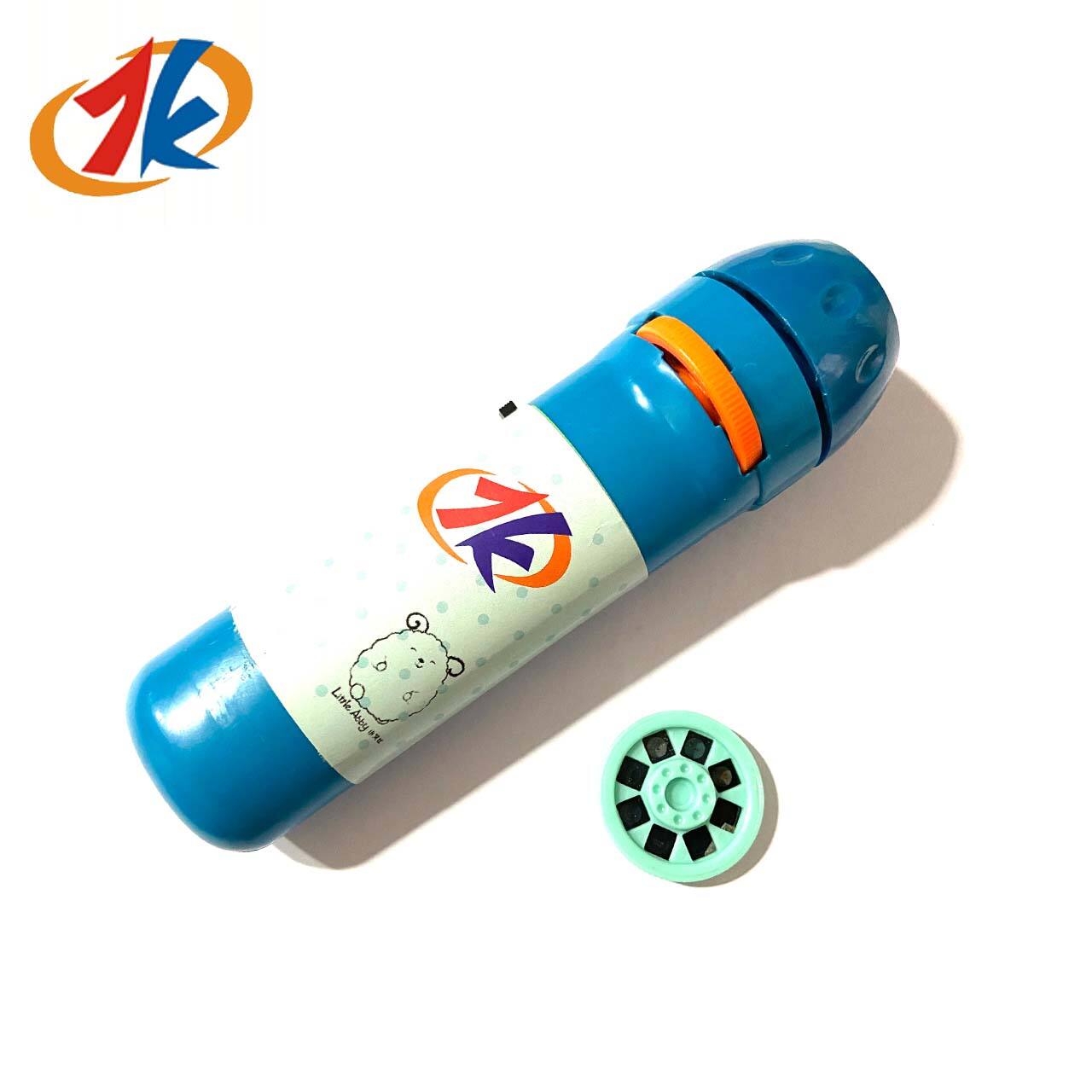 2024 new kids toys customized plastic led torch light projector flashlight toys manufacture