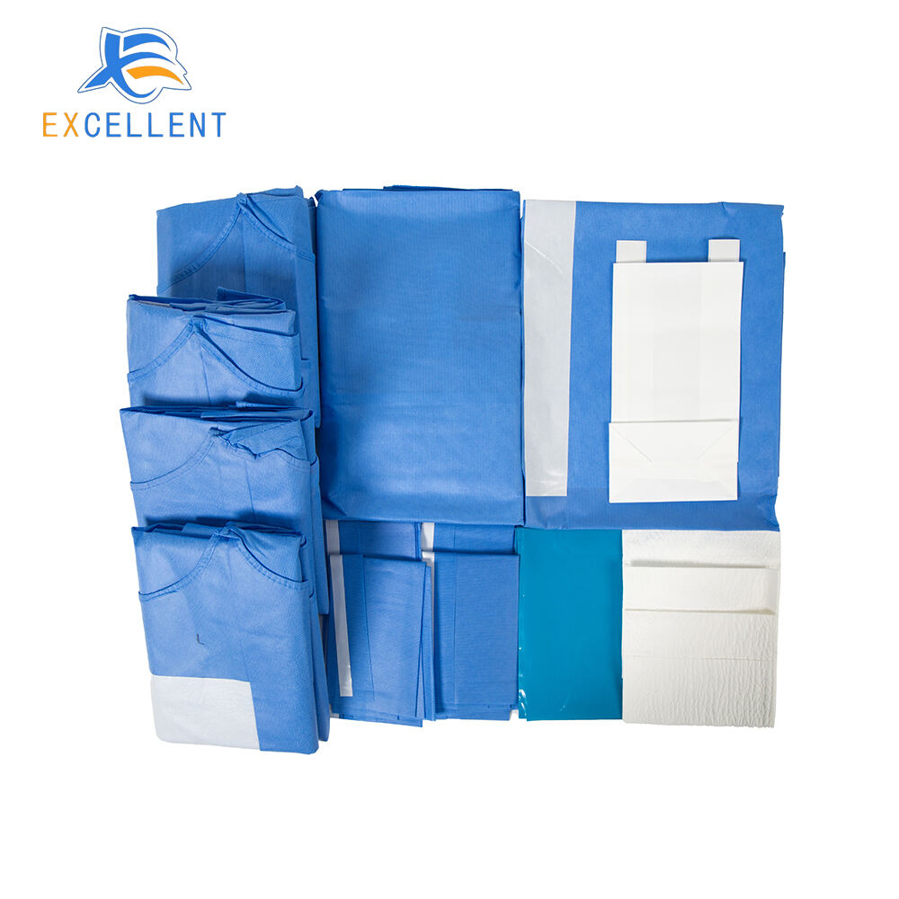 Surgical Drapes Kit Disposable Medical Packs (Thailand factory) factory