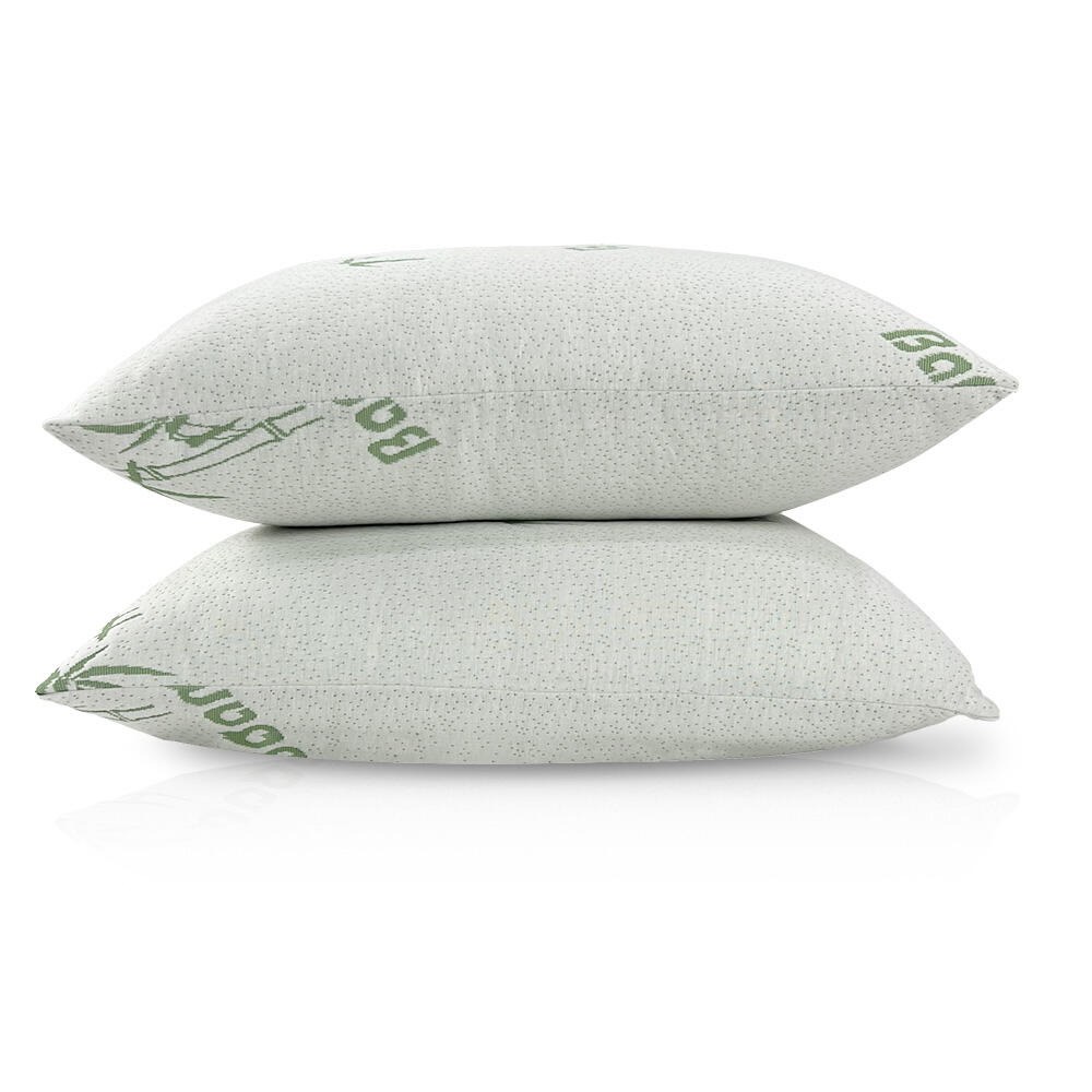 Best quality comfortable & breathable sleeping jacquard cooling feel bamboo pillow queen manufacture