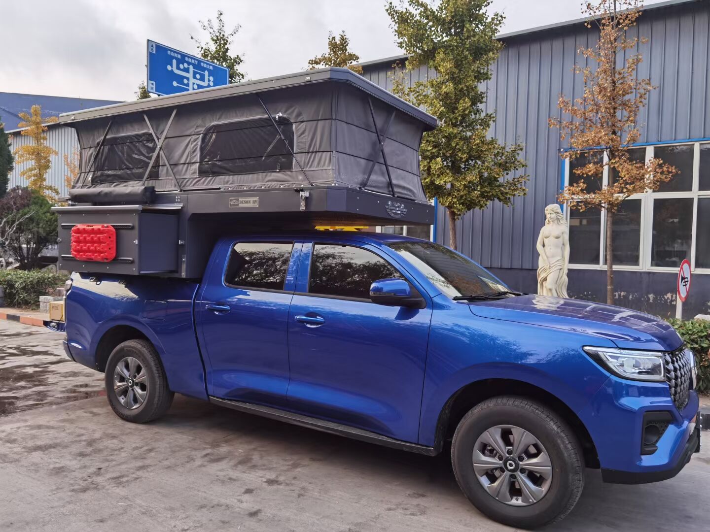 New Style High Quality Slide On Scale Pickup Truck Camper on Sale with Factory Price supplier