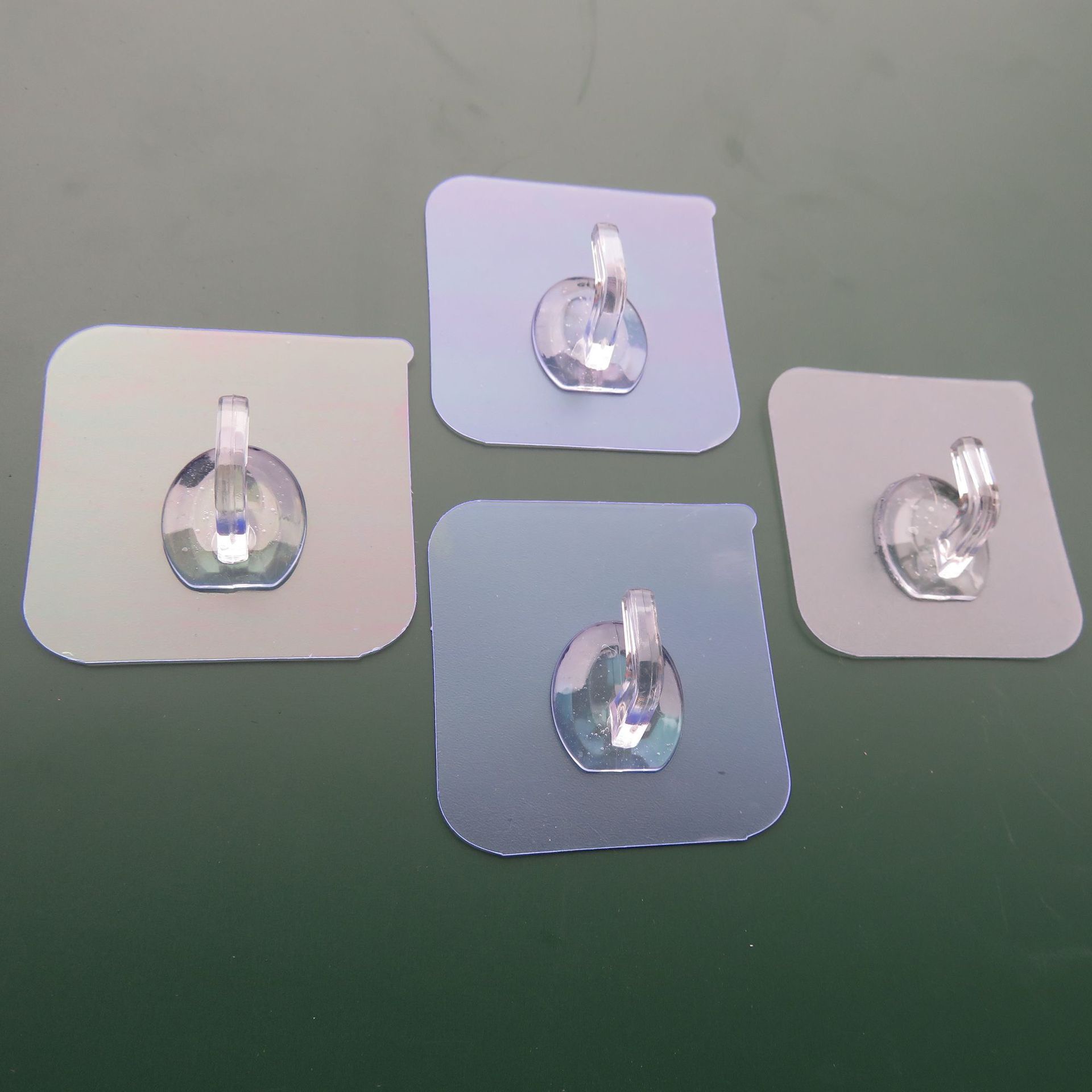 Horn hook traceless perforation-free hook PVC transparent strong paste traceless crystal hook manufacturer wholesale supplier