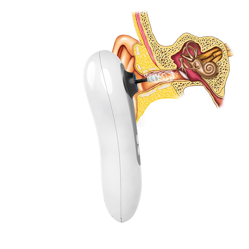 Sèche-oreilles – Sèche-oreilles électronique à air chaud apaisant pour la natation, la douche, les sports nautiques, le surf, la plongée sous-marine et l'utilisation d'aides auditives
