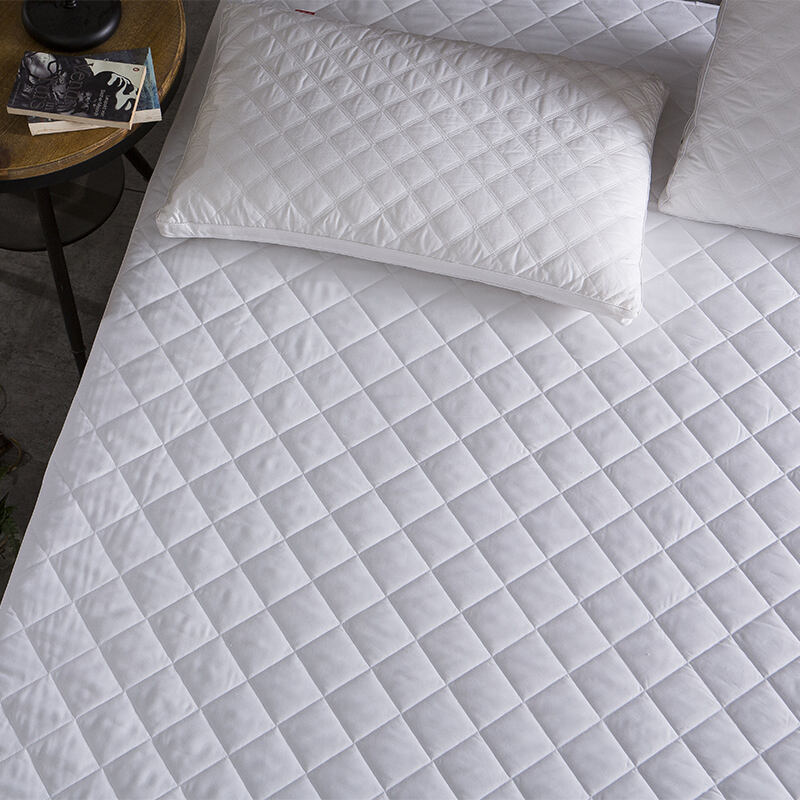 Machine Washable Mattress Protector Queen Size Quilted Fitted Mattress Pad Cover For Home Use factory