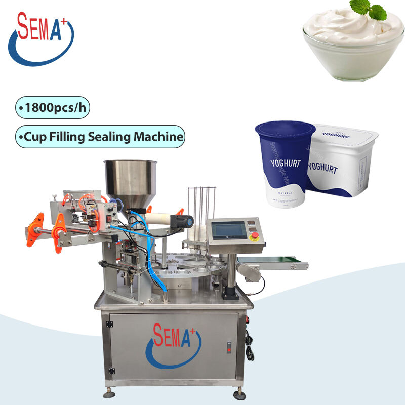 Cup Filling And Sealing Machine