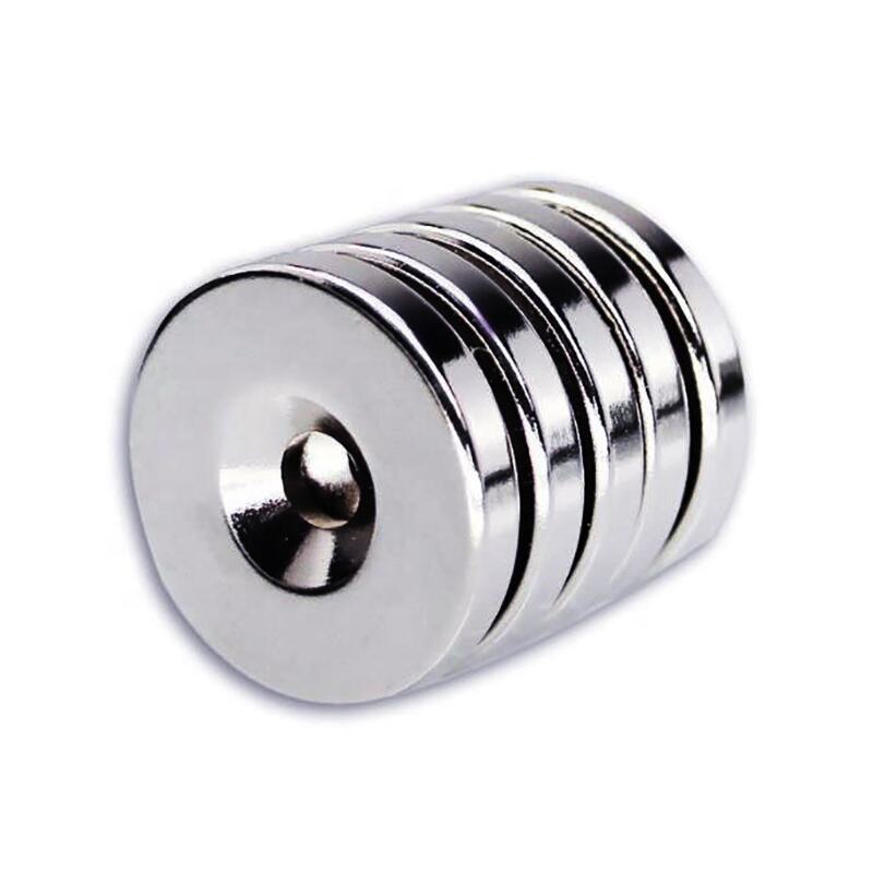 Round Disc Countersunk Screw Neodymium Magnet details