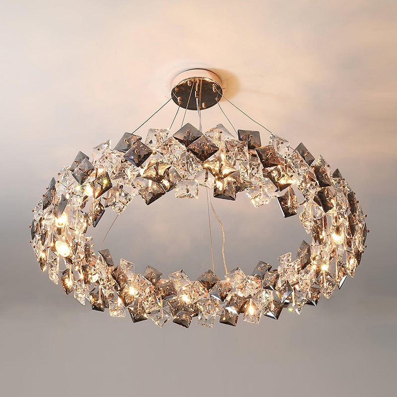 Metal Chandeliers Hanging Lighting Home Decor Crystal Chandeliers For Weddings manufacture