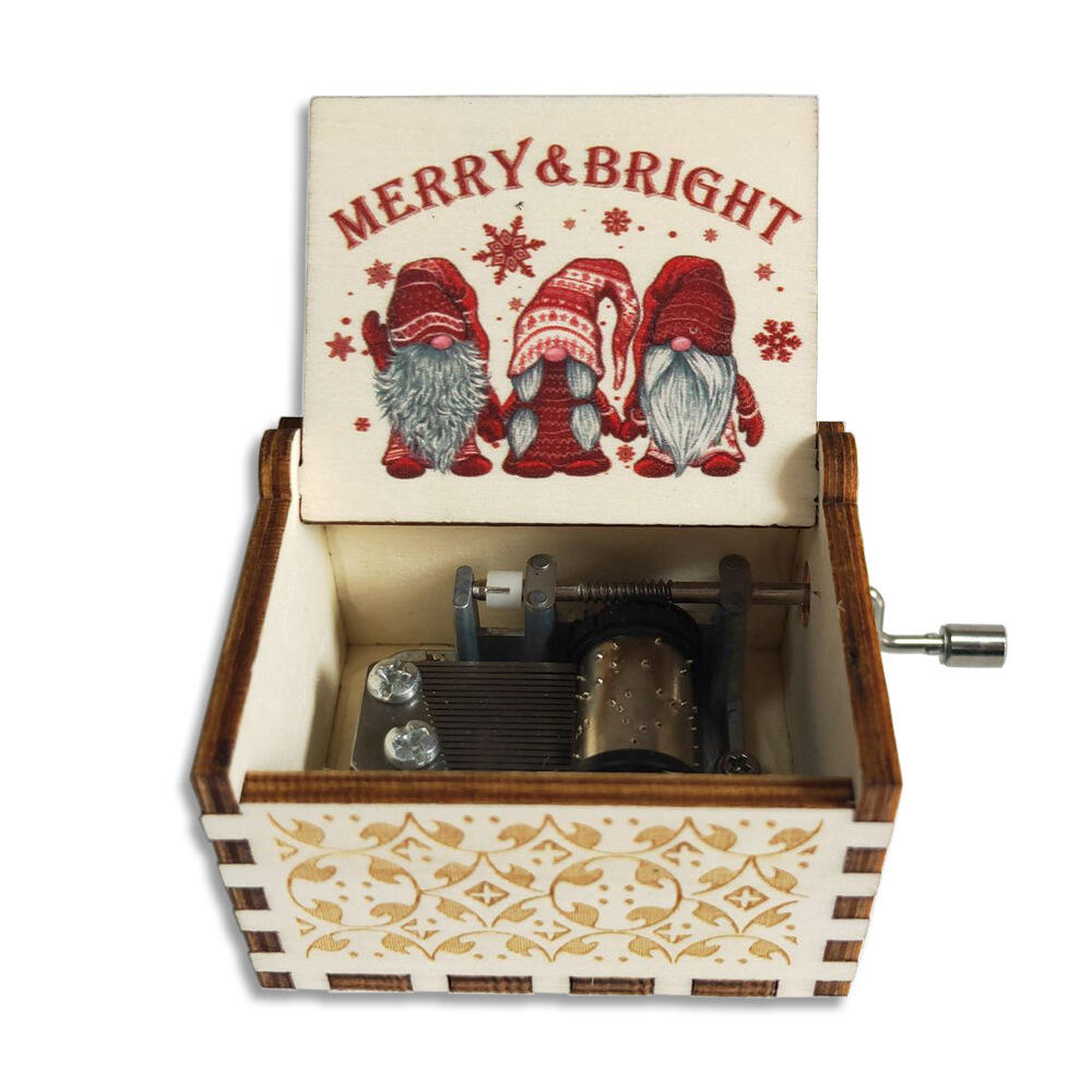 Christmas Vintage Hang Crank Music Box factory