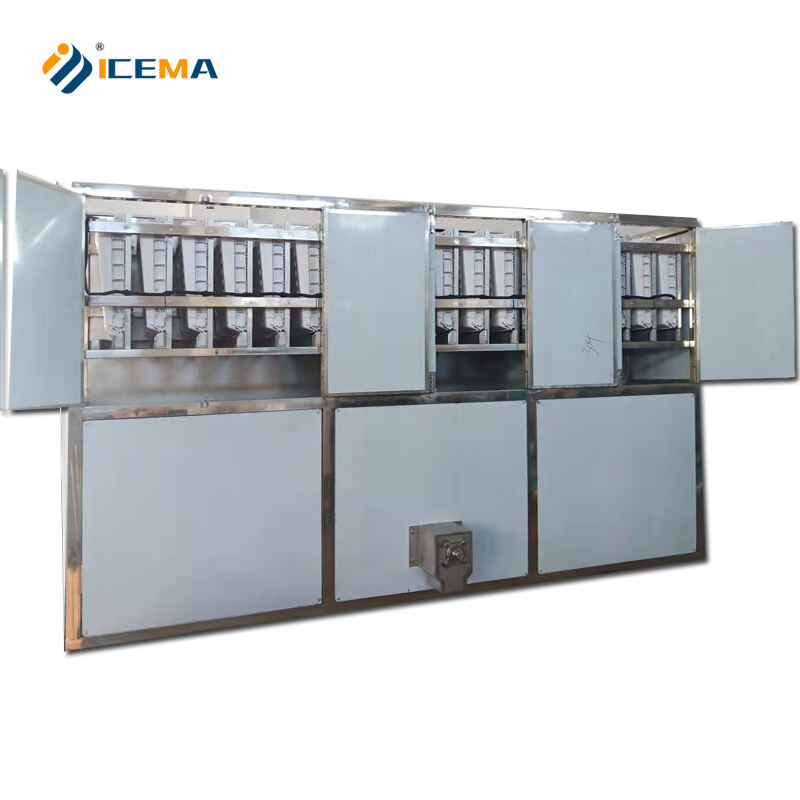 ICEMA Industrial 5T Cube Ice Making Machine manufacture