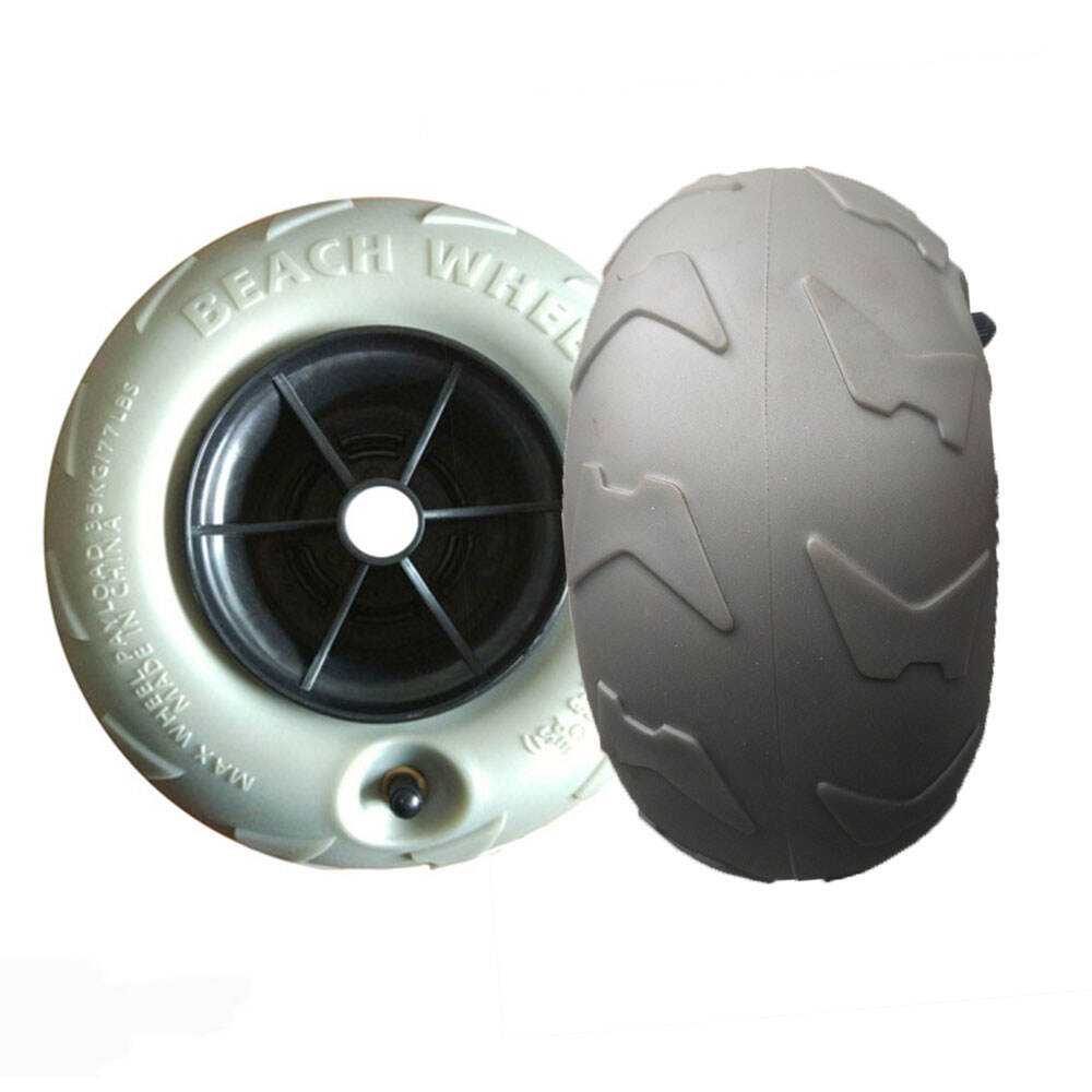 New 10-Inch Pneumatic Balloon Wheel Beach Cart Tires Hot Sale for Jet Ski Trailer/Kayak Cart for Home Use Farms Retail factory